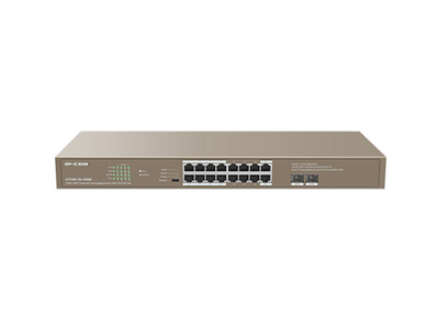 IP-COM G1118P-16-250W switch 18-port Layer 2 PoE optimized for video surveillance