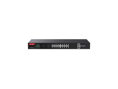 IP-COM G1120P-16-250W 20 port Layer 2 switch optimized for video surveillance