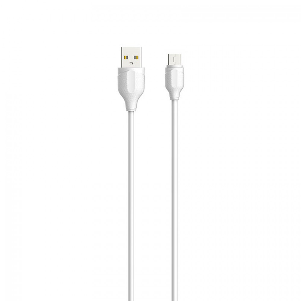 LDNIO LS371,Data cable Micro USB, 1.0m, White - 40070
