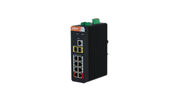 Dahua PFS4210-8GT-DP 10-port Gigabit Industrial Switch with 8-port PoE (Managed)