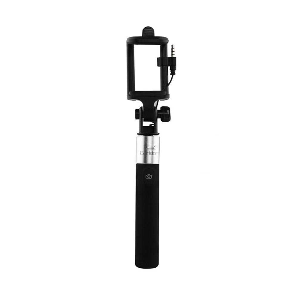 Earldom, ZP05,Selfie stick with cable, Black - 17336