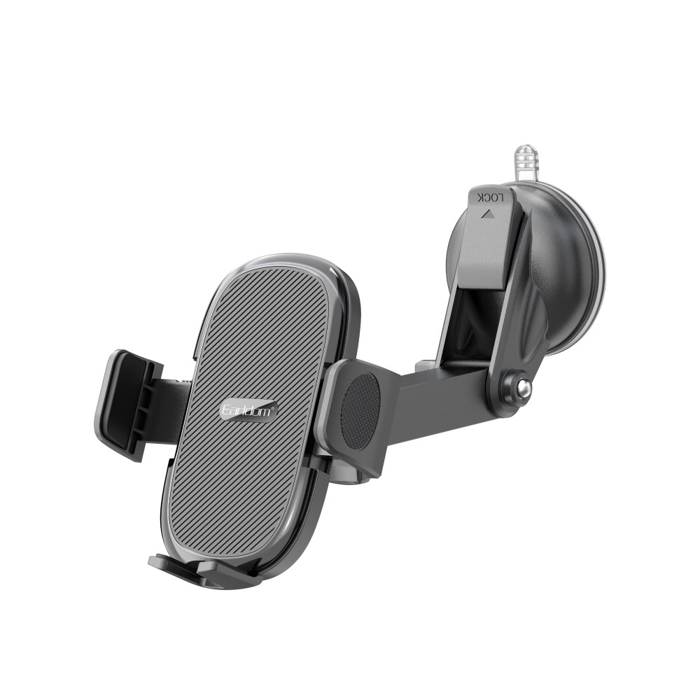 Earldom ET-EH212 Stand for car with vacuum, Universal, Black - 17779