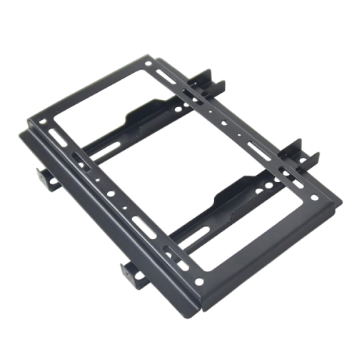 TV Wall Mount, No Brand, Fixed, Up to 42", Black - 17910