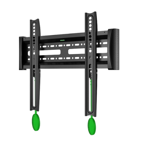 TV Wall Mount, No Brand, Fixed, Up to 70", Black - 17915