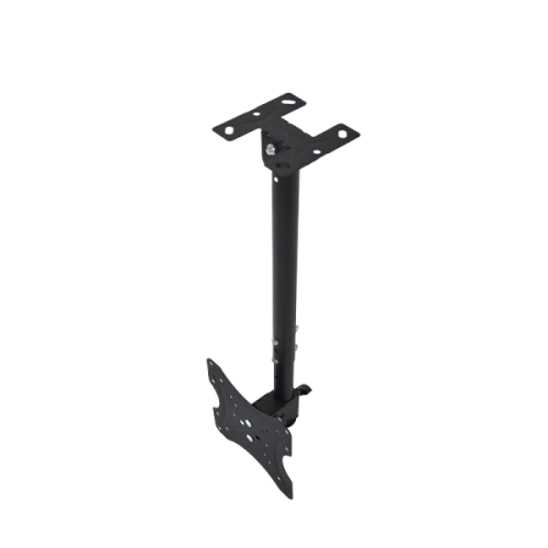TV Ceiling Mount, No Brand, Fixed, Up to 32", Black - 17946