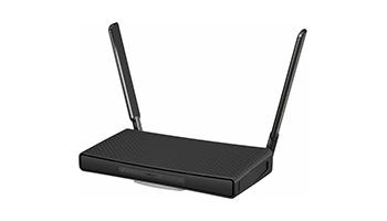 MikroTik Wireless router RBD53iG-5HacD2HnD, hAP ac3, 5xGE, USB, PSU, external. antennas