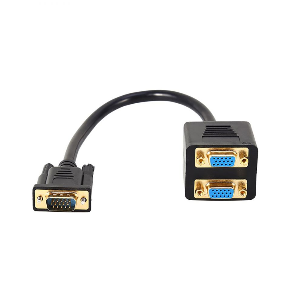 OEM Adapter VGA to VGA 2H, Black - 18181