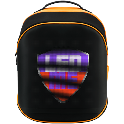 Prestigio PBLED125BO LEDme MAX backpack, animated backpack with LED display,orange color