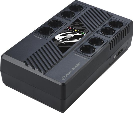 Highenergy AIO1000(Schuko) UPS 1000VA/600W pF 0.6, AIO (All-In-One) Line-Interactive 