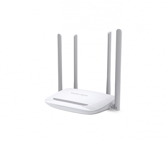 Mercusys MW325R Wireless Router, N300, 3x10/100Mbps ports, 4 x 5dBi fixed omni antenna