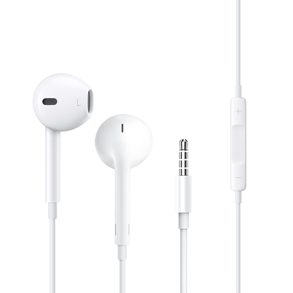 WiWu Earphones Earbuds 101, Microphone, White - 20735