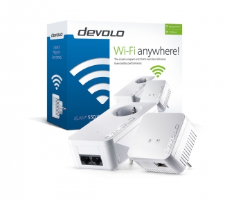 Devolo 9638 LAN 550 WiFi Starter Kit Powerline , AV500