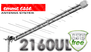 Emme Esse 2160UL LTE FREE ANTENNA TV ΚΕΡΑΙΑ ΤΗΛΕΟΡΑΣΗΣ ΕΞΩΤΕΡΙΚΗ 28 ELEMENTS