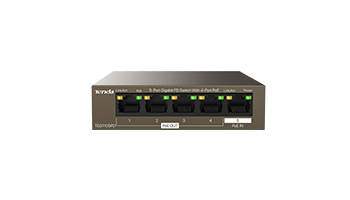 Tenda TEG1105PD 5-Port Gigabit PD Switch With 4-Port PoE