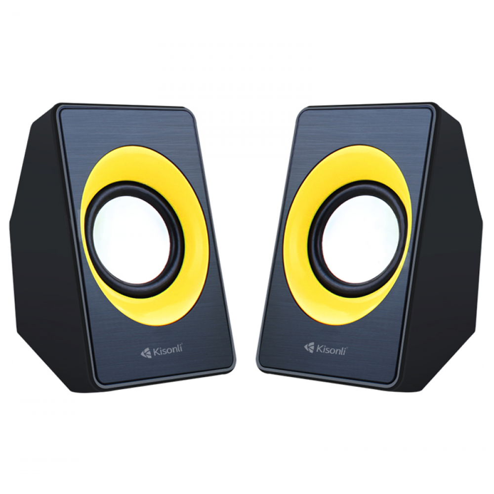 Kisonli, A-303, Speakers 2x3W, USB, Different colors - 22086