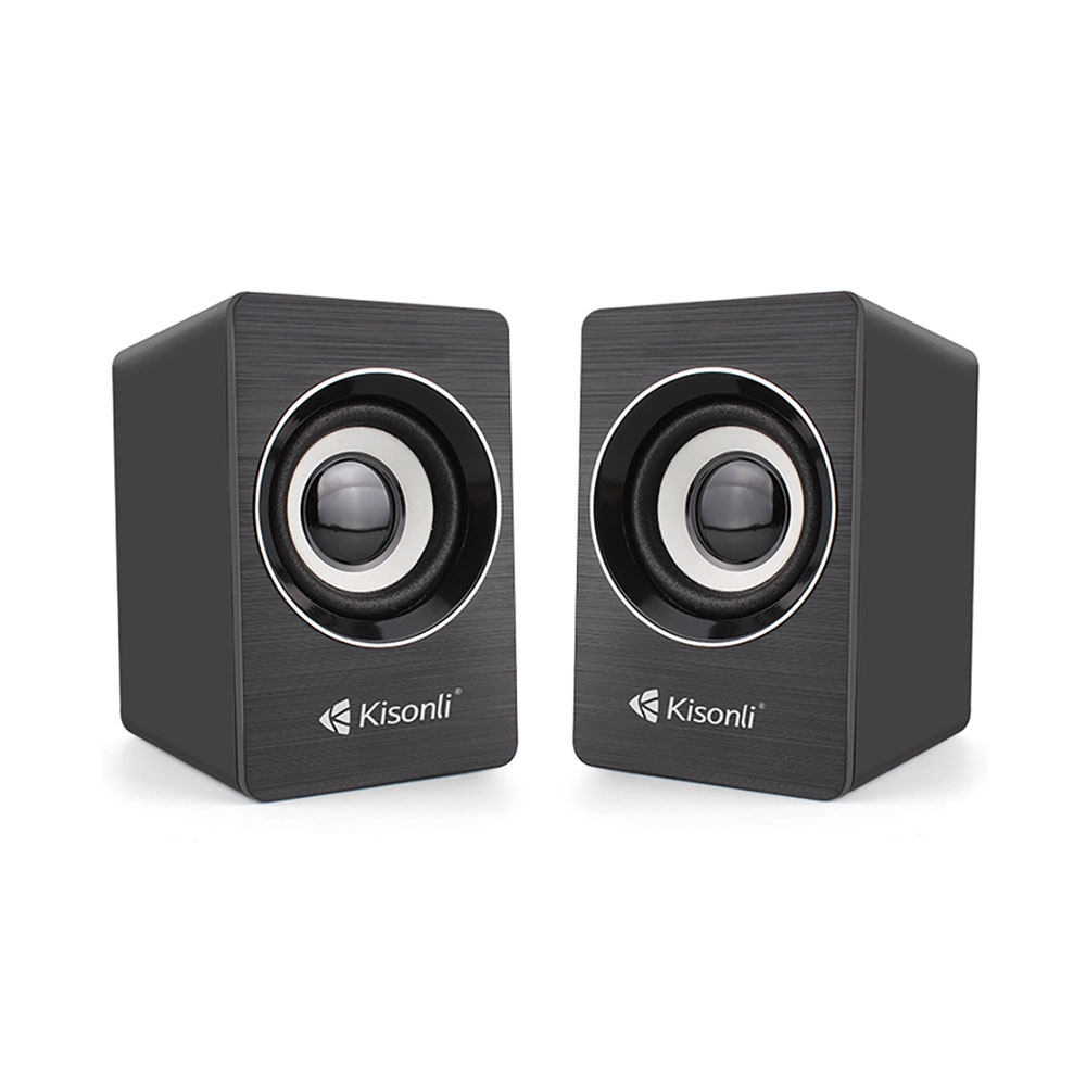 Kisonli A-707,Speaker2x3W, USB, Black - 22162
