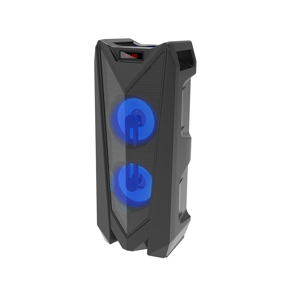 Moveteck TF4165,Speaker Bluetooth, Karaoke, TWS, USB, SD, FM, AUX, Black - 22165