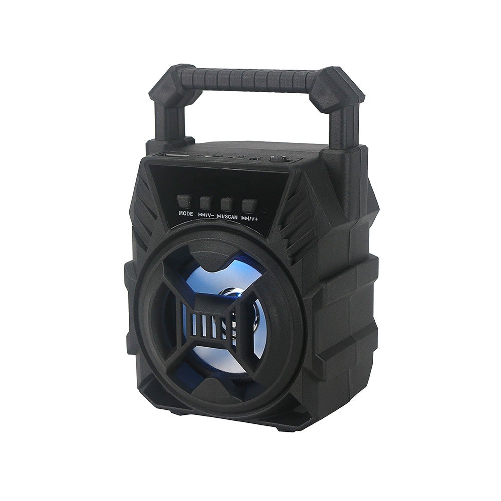 One Plus F6009,Speaker Bluetooth, USB, SD, FM, AUX, Black - 22170