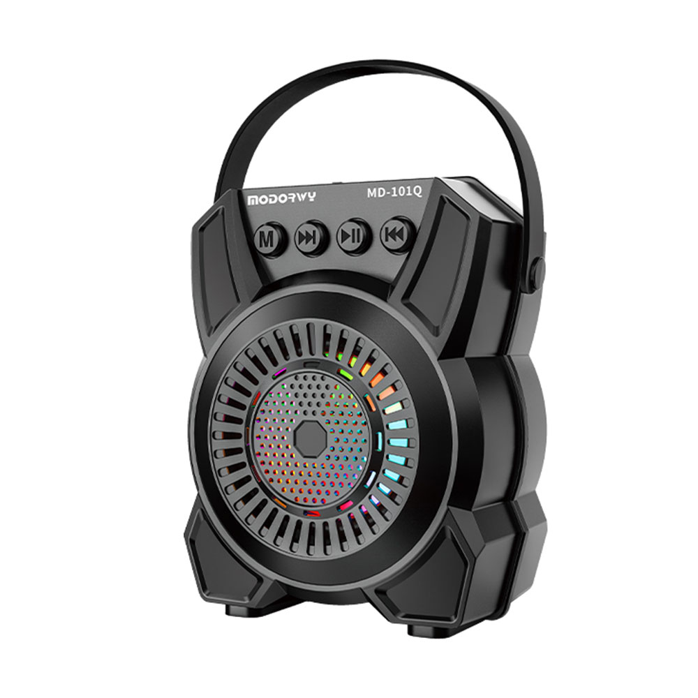 Modorwy MD-101Q,Speaker Bluetooth, Karaoke, USB, SD, FM, AUX, Black - 22175