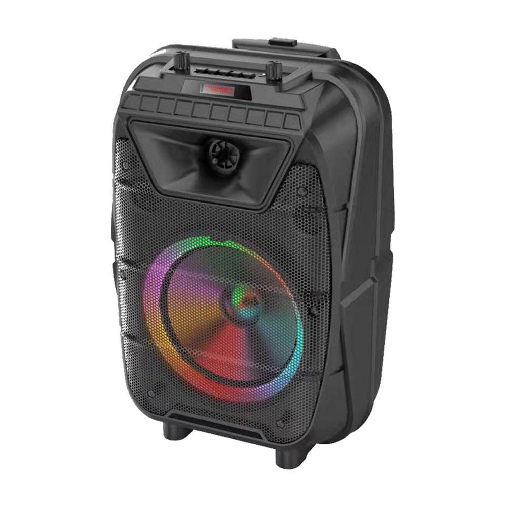 Modorwy MD-801Q,Speaker Bluetooth, Karaoke, Microphone, USB, SD, FM, AUX, Black - 22179