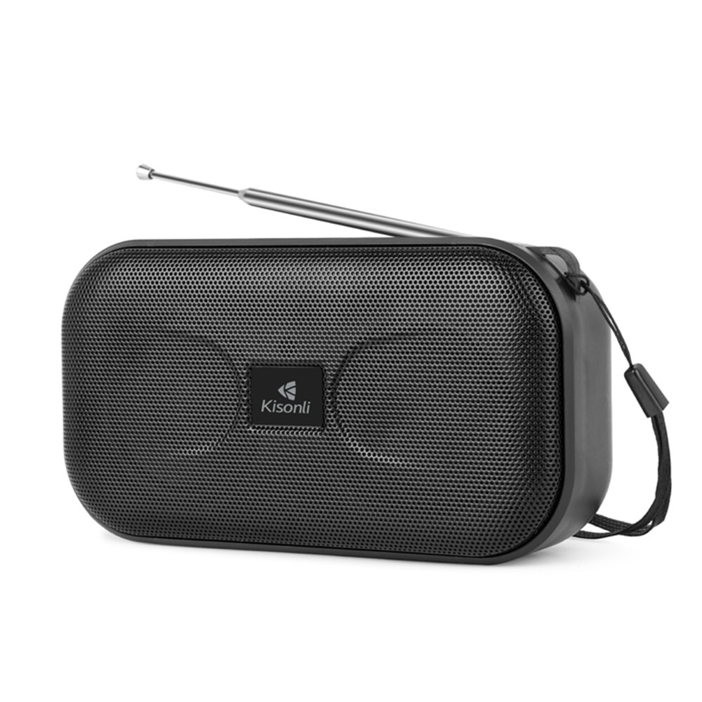 Kisonli SC-01 Speaker Bluetooth, FM, AUX, Black - 22261