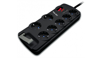 AEG 6000007196 Surge Protector Protect Basic, 7x GE