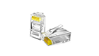 Tenda TEH5E510 Cat 5e UTP Module Connector with 24K 50U〃plated gold 100pcs