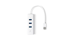 TP-LINK UE330 V2 USB 3.0 3-Port Hub & Gigabit Ethernet Adapter 2 in 1 USB Adapter
