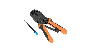 Crimping tool, RJ45 / 8P8C, RJ12 / 6P6C, RJ11 / 6P4C- NMC-2008AR