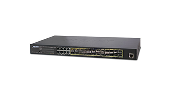 Planet Switch GS-5220-16S8C-EU L2+ 24-Port 100/1000X SFP + 8-Port Shared TP Managed Switch