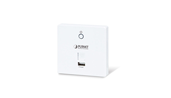 Planet WDAP-W750E 750Mbps 802.11ac In-wall Wireless Access Point with USB Charger