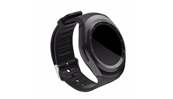 OEM Smart watch, W3, Heart monitor, Black - 73009