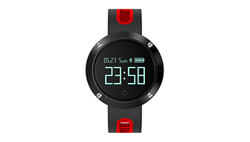 OEM Smart watch, DM58, Heart monitor, Black - 73001