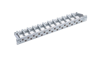Patch panel 24xRJ45 unshielded Cat.5e, 19 "1U, loaded R836837