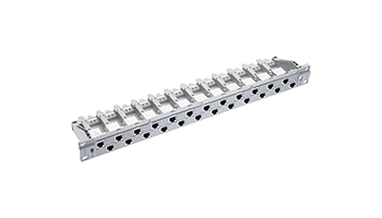 Patch panel 24xRJ45 Real 10 - shielded Cat.6, 19 "1U, loaded R812474