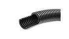 Corrugated pipe for external application, UV resistant PVC material Ф20 (FXP TURBO 20 BK)
