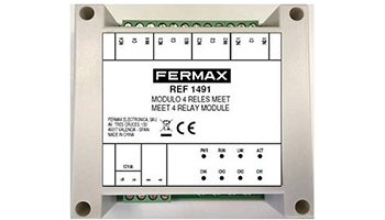FERMAX 1491 Module for 4 additional relays for MEET panels