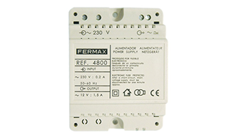 FERMAX 4800 P.S.U DIN4 230Vac/12Vac - 1,5A