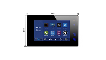 V-TEC DT47MG(V2)/TD7-B (v2) High quality color 7" LCD monitor - touch screen