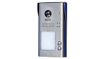 V-TEC DT607C-S2 Front panel - 2 posts with built-in high resolution color camera and visor