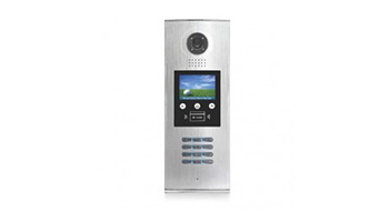 V-TEC DMR18S/ID-F Front panel - aluminum with designer keyboard and color display