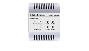 V-TEC DT-SCU Connection module for up to 2 analog CCTV cameras