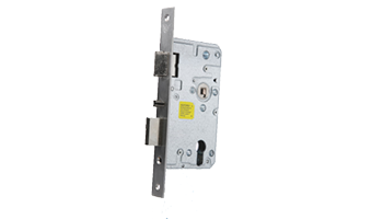Salto LE8P12 XS4 Euro mechanical lock equipped with additional lower locking latch