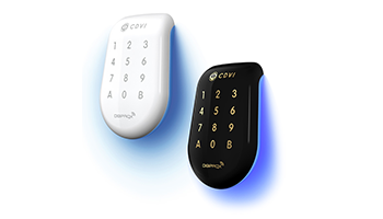 CDVI SOLARKPW/SOLARKPB Vertical contactless outdoor reader with keyboard