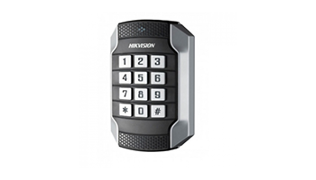 HIKVISION DS-K1104MK Vandal and moisture resistant contactless reader for Mifare cards with keyboard