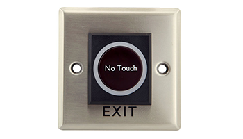 YLI ISK-840B "Exit" button - contactless (infrared) horizontal version