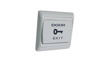 CDVI BP/NO/NF/CLE/DOOR "Exit" button - plastic