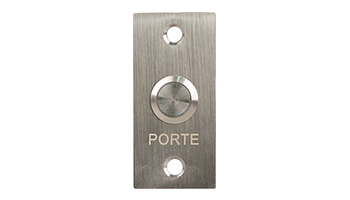 CDVI BP/NO/NF "Exit" button - with metal housing for installation
