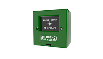 CQR FP2/GR/EDR Single Pole Breakglass Unit - Green