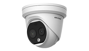 HIKVISION DS-2TD1217-(2/3/6)/PA Thermal and Optical Network Turret Camera POE